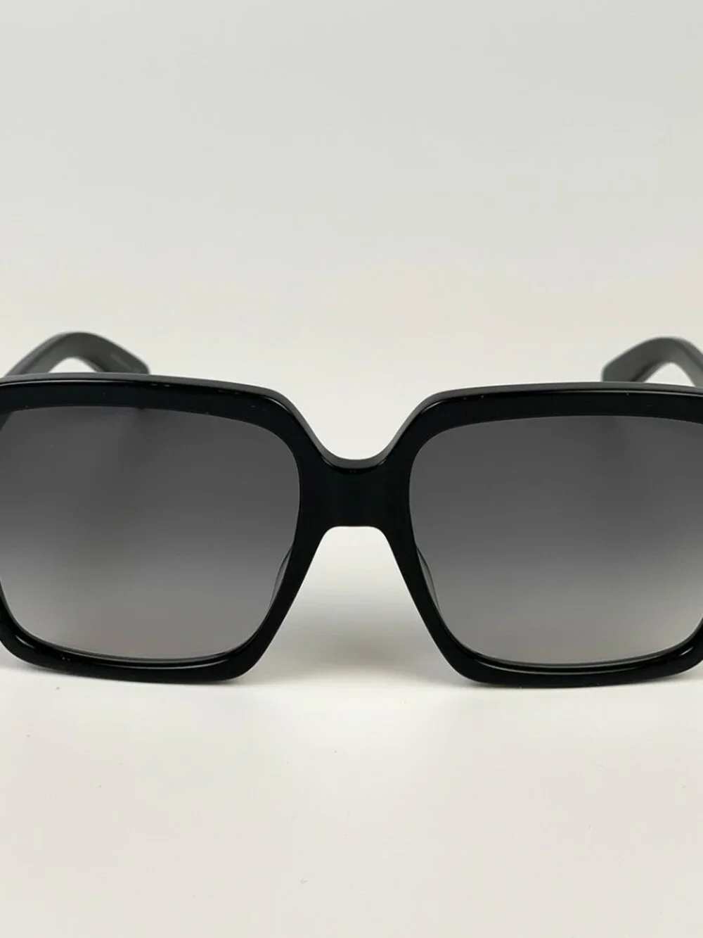 SAINT LAURENT SL174 001 BLACK OVERSIZED SQUARE SUNGLASSES